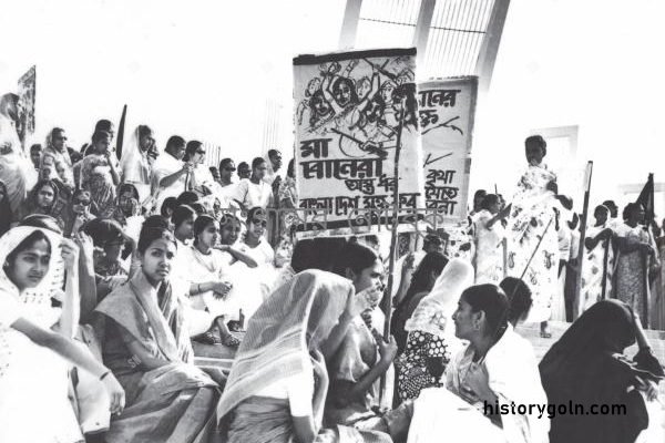 রাজনৈতিক আন্দোলনে নারীর ভূমিকা