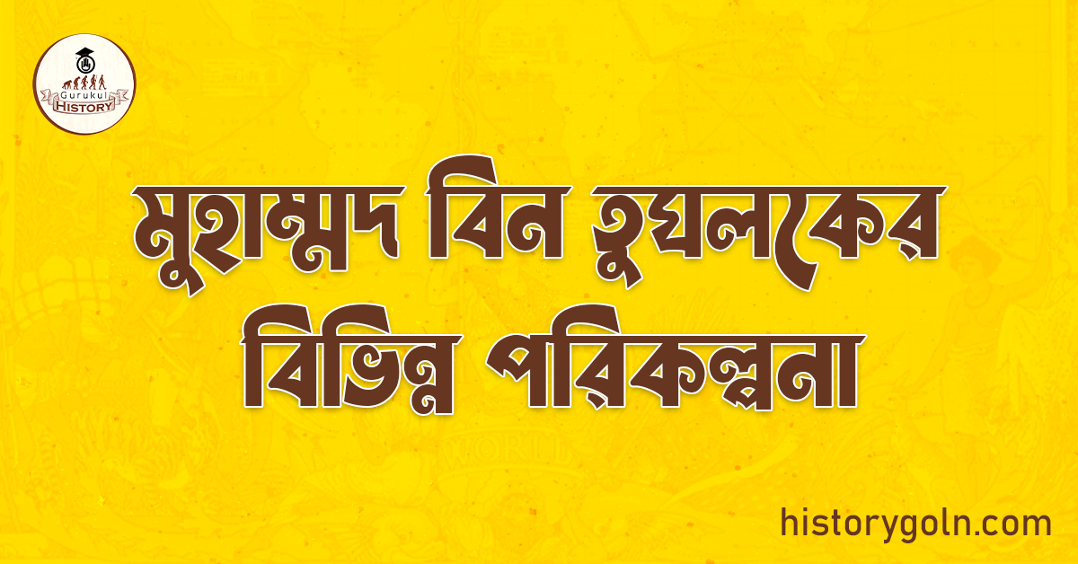 মুহাম্মদ বিন তুঘলকের বিভিন্ন পরিকল্পনা