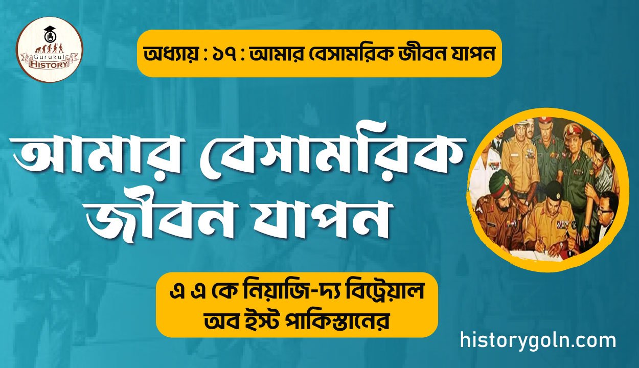 আমার বেসামরিক জীবন যাপন